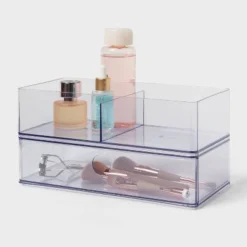 Clear Divided Bin With Drawer - Brightroom™ 5 Clear Divided Bin With Drawer - Brightroom™ -Storage Furniture Shop GUEST b5bf7565 dcd9 4c10 9005 c5f29f4cbc8b
