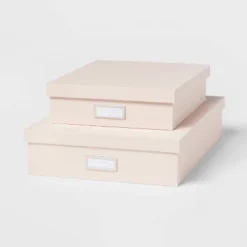 Canvas Desk Storage Box Set Of 2 - Brightroom™ -Storage Furniture Shop GUEST bb30d296 8cf4 469e ae91 77a1c9edf87d