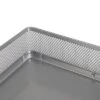 Mesh Stacking Letter Tray With Wide Side Opening Silver - Brightroom™: Steel File Organizer & Letter Tray Holder
