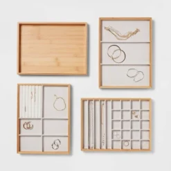 9" X 12" Stackable Bamboo Accessory Tray - Brightroom™ 10 9" X 12" Stackable Bamboo Accessory Tray - Brightroom™ -Storage Furniture Shop GUEST da2b8ef9 62c5 4c85 92cb 2443da6dbc8b