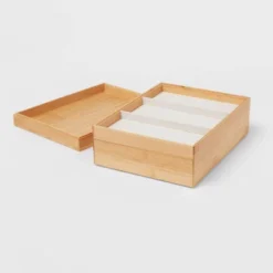 9" X 12" Stackable Bamboo Accessory Tray - Brightroom™ 11 9" X 12" Stackable Bamboo Accessory Tray - Brightroom™ -Storage Furniture Shop GUEST dbfe0d6f 1c5b 4ccd a8a9 a879eda1c6a5