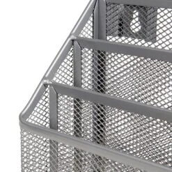 Mesh Hanging File Sorter With Keyholes Silver - Brightroom™: Steel File Organizer & Holder, Hanging Storage Bin 6 Mesh Hanging File Sorter With Keyholes Silver - Brightroom™: Steel File Organizer & Holder, Hanging Storage Bin -Storage Furniture Shop GUEST de5b50a5 c872 4ce2 a50e 8e50af224878