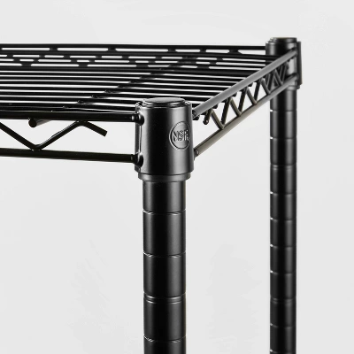 5 Tier Wide Wire Shelving - Brightroom™ 2 5 Tier Wide Wire Shelving - Brightroom™ - Image 2