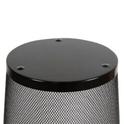 Mesh Waste Basket Black - Brightroom™: Steel, 3 Gallon, Nonslip Base, Fingerprint-Resistant, Indoor Mesh Trash Can -Storage Furniture Shop GUEST eea99a74 a11e 48db b280 ba1693ad8983