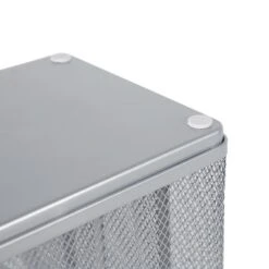 Mesh Medium Desktop Organizer Silver - Brightroom™: Steel Desk Tool Holder, Office Supplies, 7"x7"x6" 6 Mesh Medium Desktop Organizer Silver - Brightroom™: Steel Desk Tool Holder, Office Supplies, 7"x7"x6" -Storage Furniture Shop GUEST f17f3188 3da5 4c24 9f15 b6e3096e0efc