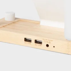 Desk Lamp With Wireless Charging And Storage (Includes LED Light Bulb) - Brightroom™: Table Lamp, Desk Organizer, USB Port -Storage Furniture Shop GUEST fe2775f8 6e9b 4769 8cc7 6c945c1b61a9